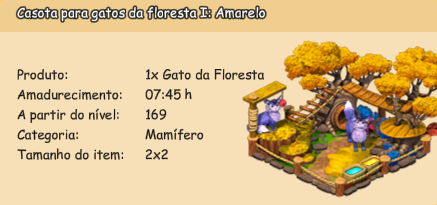 Casota para gatos da floresta I - Amarelo.png